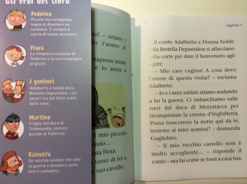 la sua prima lettura