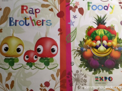 foody mascotte di EXPO 6