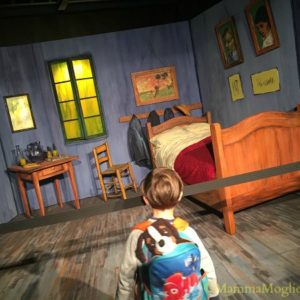Cameretta di Van Gogh - mostra van gogh Alive