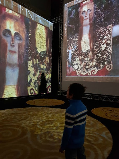Klimt Experience con i bambini