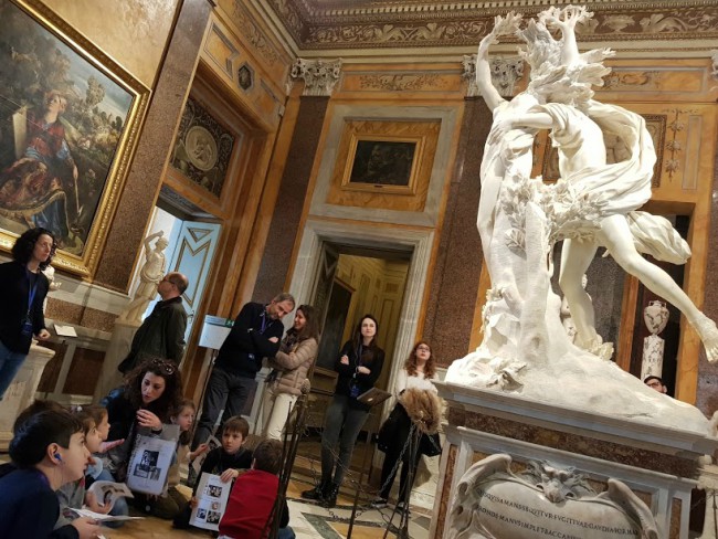 Visita Galleria Borghese con i bambini con Mamma Cult 2