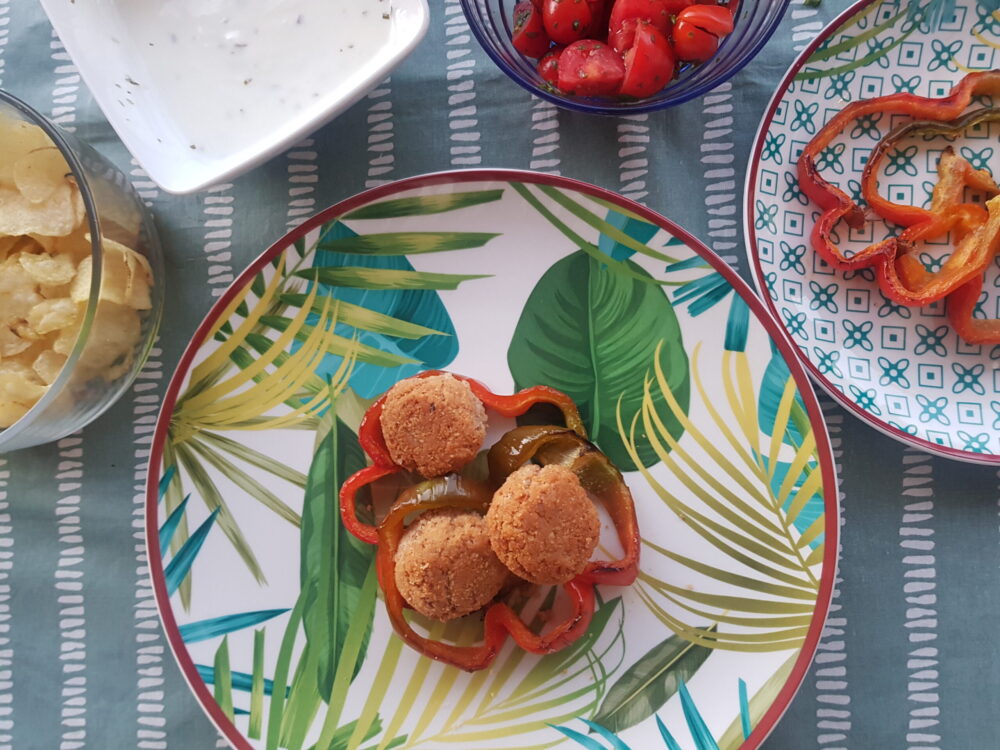 Polpette di tonno e fagioli con pecorino